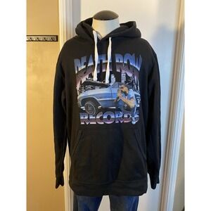 CROOKS & CASTLES X SNOOP DOGG DEATH ROW‎ RECORDS BLACK HOODIE